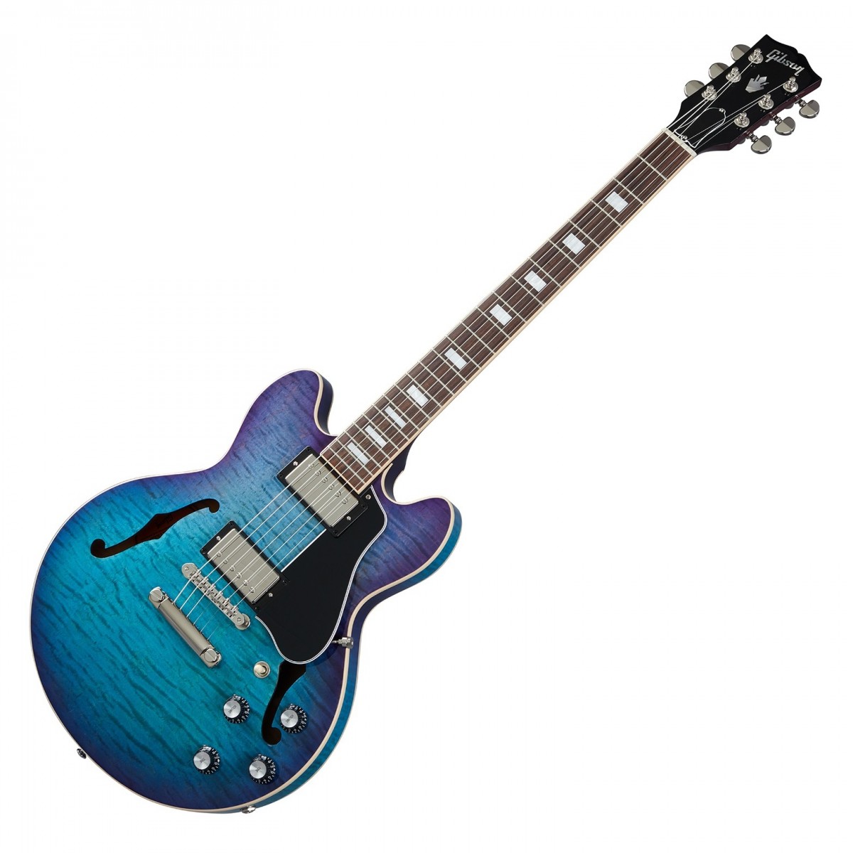 Gibson ES-339 Figured, Blueberry Burst In Stock