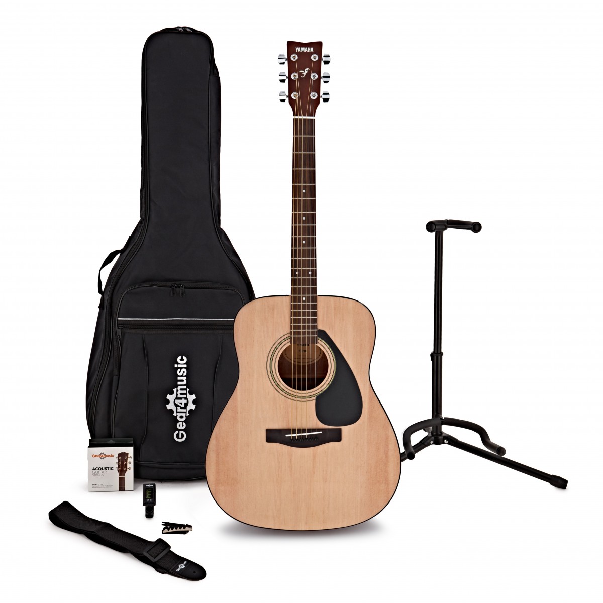 Yamaha F310 Acoustic with Gear4music Accessory Pack In Stock