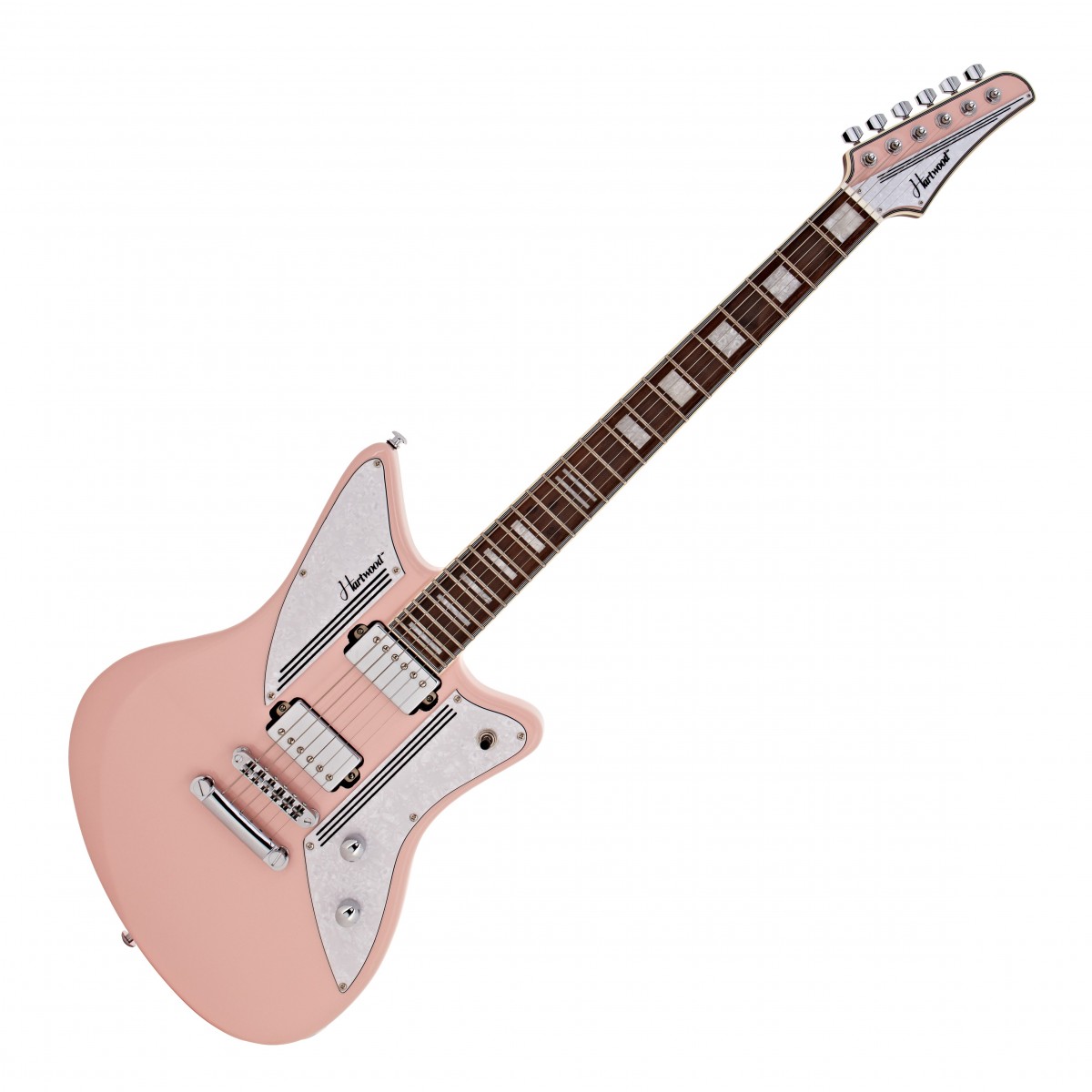 Hartwood Charger Electric Guitar, Strawberry Milkshake In Stock