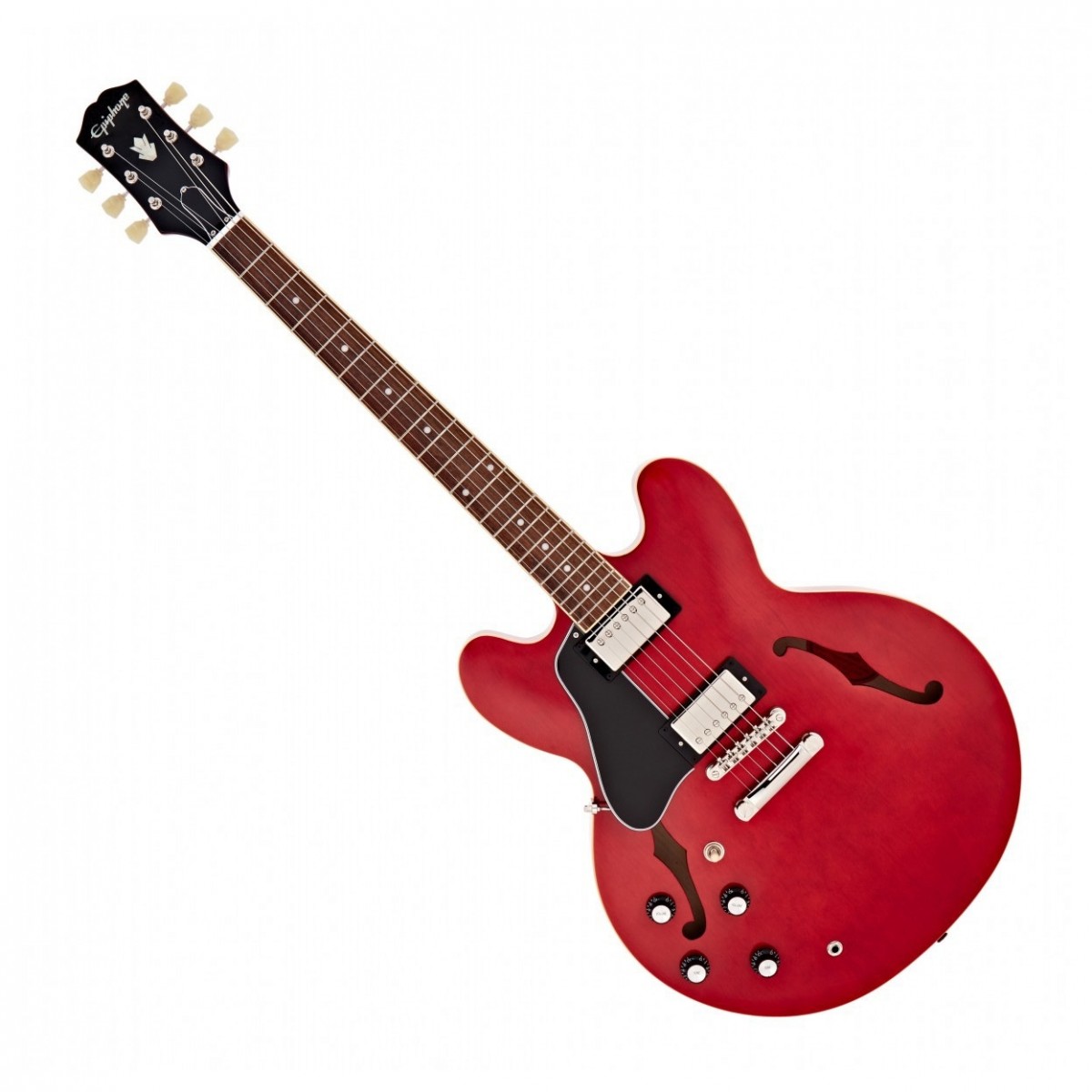 Epiphone ES-335 Left-Handed, Cherry In Stock