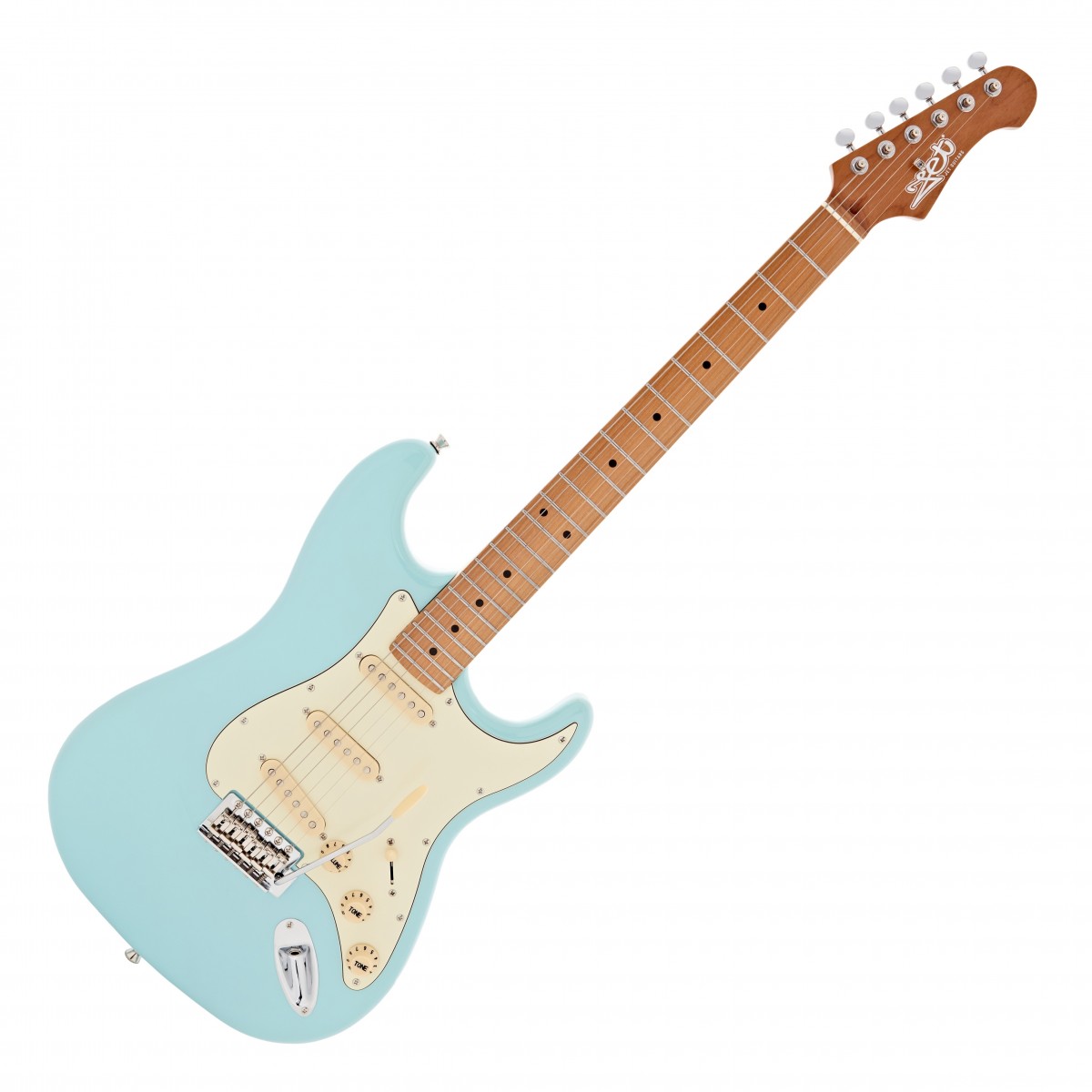 JET Guitars JS-300 Roasted Maple, Blue In Stock