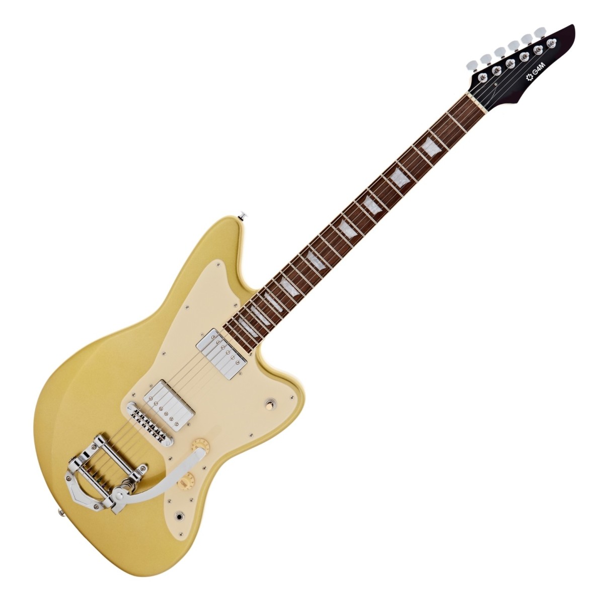G4M 638 TM Electric Guitar, Gold Sparkle In Stock
