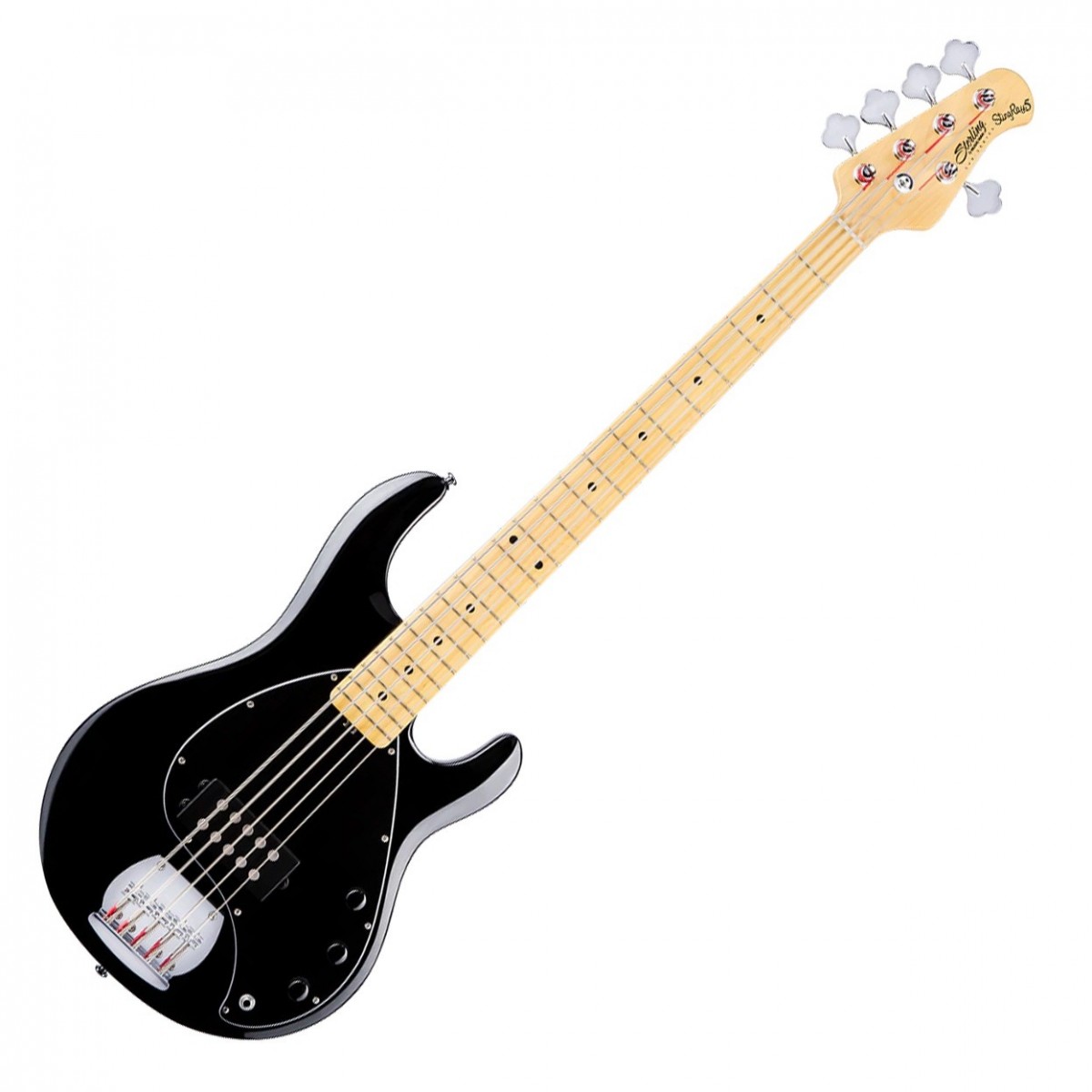 Sterling Stingray Ray5 Bass, Black In Stock