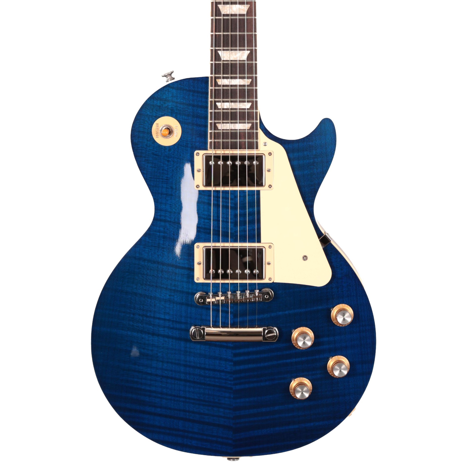 Gibson USA Les Paul Standard 60s AAA Top in Viper Blue in stock - Image 1