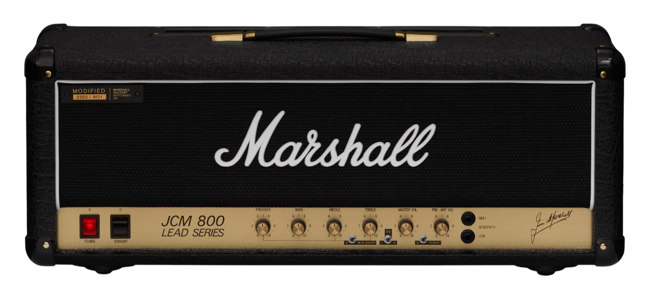 Marshall Modified 2203MS JCM 800 Amplifier Head in stock - Image 1