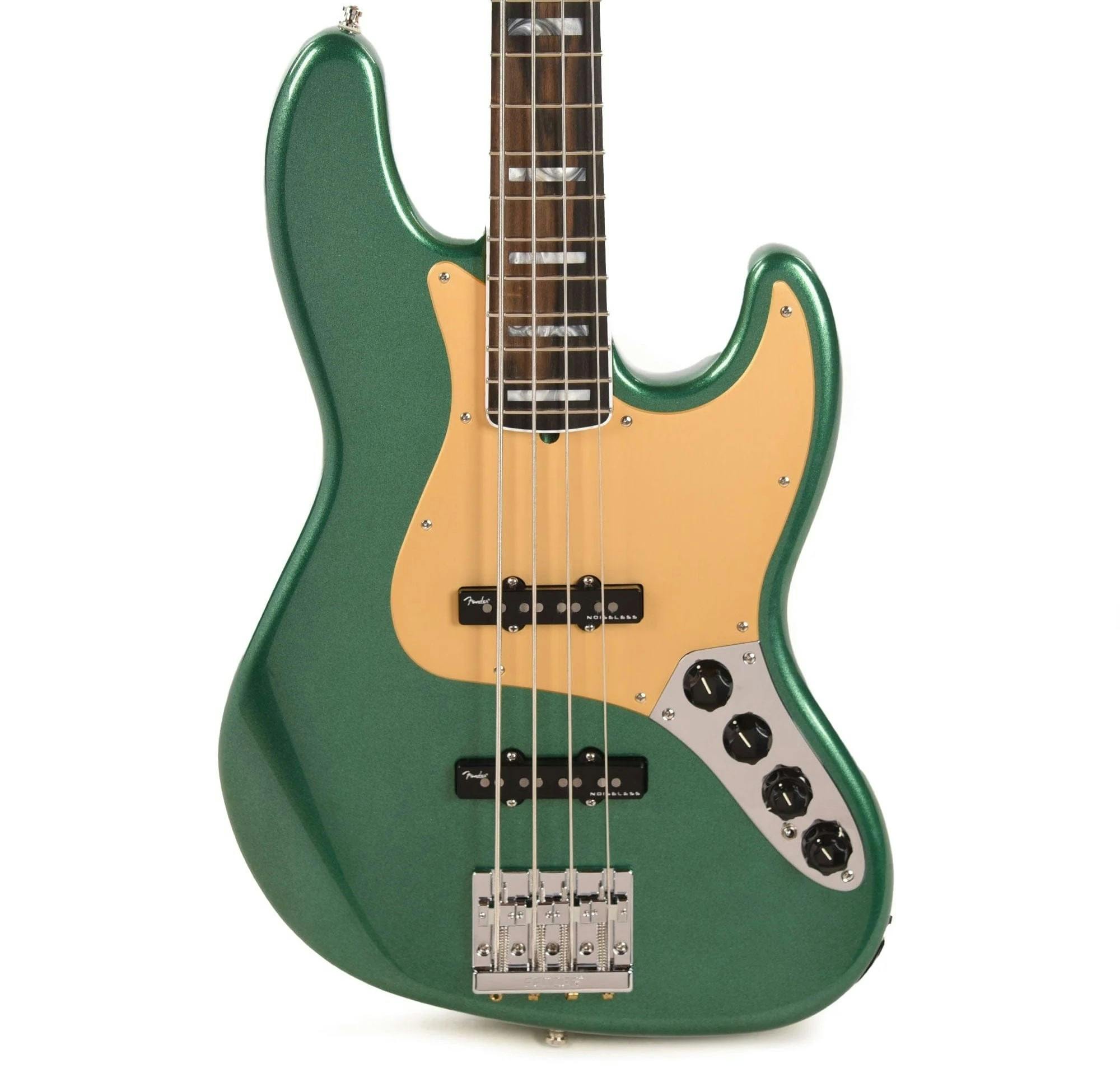 Fender Limited Edition American Ultra Jazz Bass in Mystic Pine Green in stock