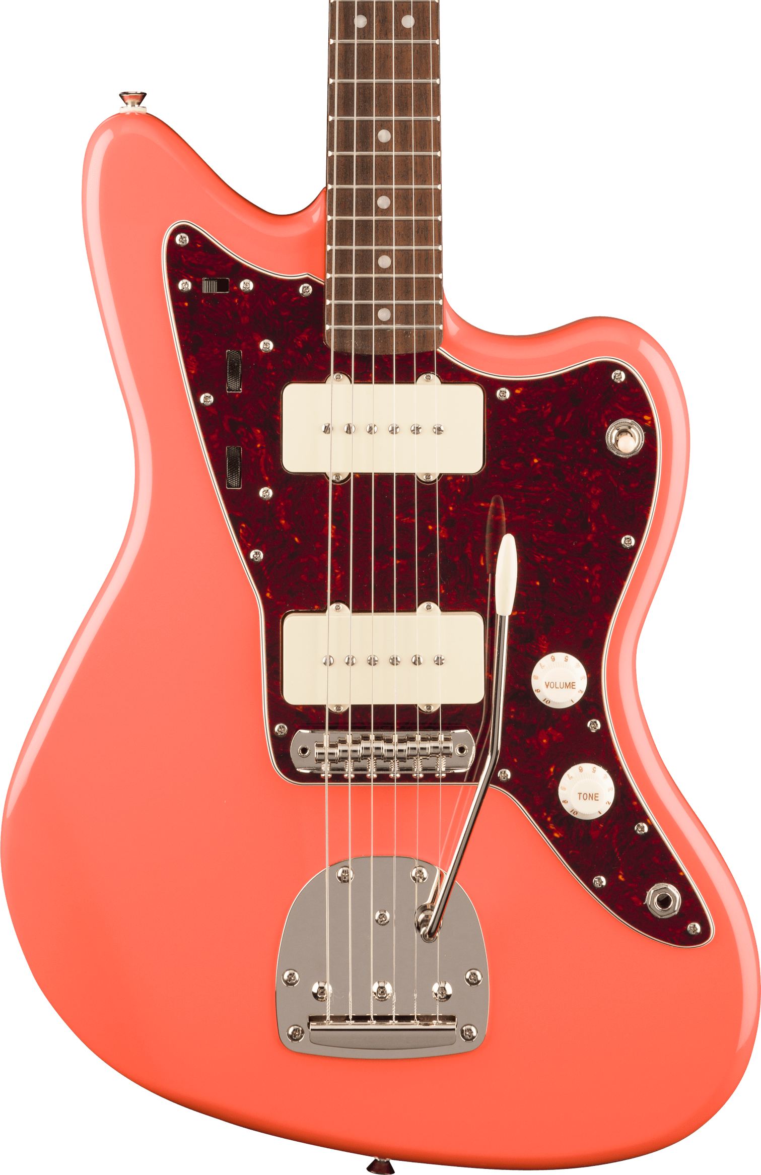 Squier Classic Vibe '60s Jazzmaster Electric Guitar in Tahitian Coral in stock - Image 1