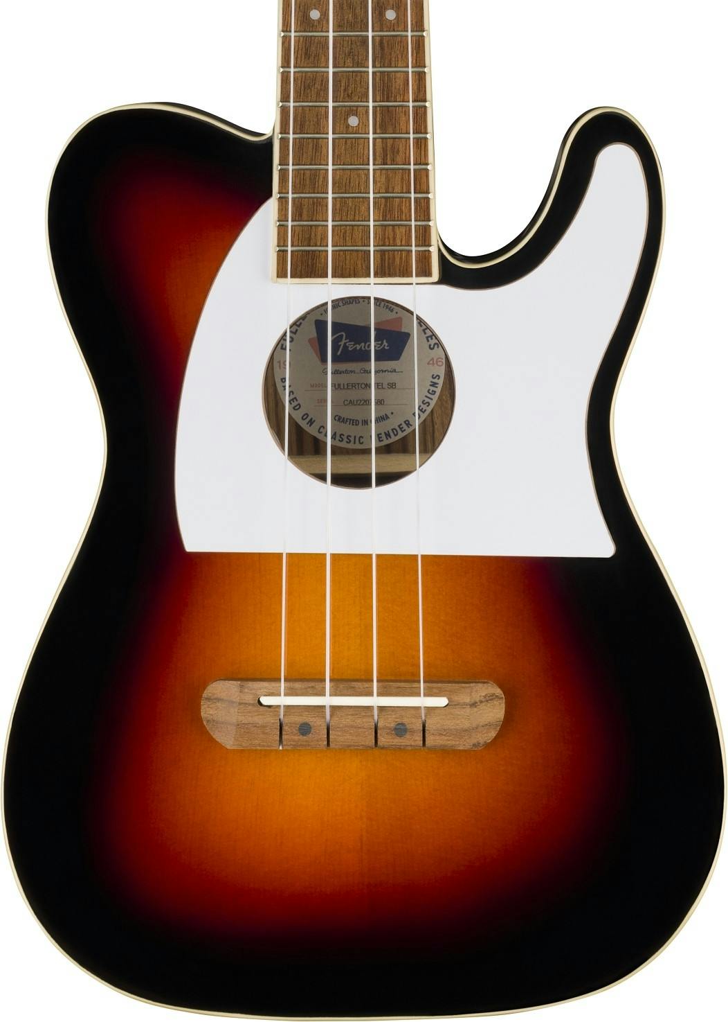 Fender Fullerton Telecaster Ukulele in 2-Colour Sunburst in stock