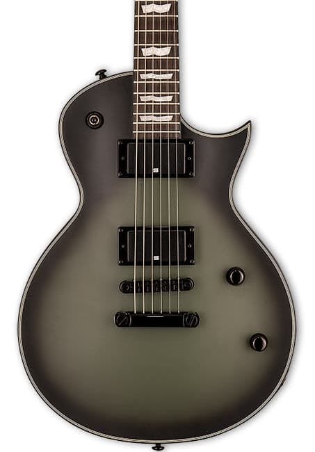 ESP LTD BK-600 Bill Kelliher Signature Electric Guitar in Military Green Sunburst Satin in stock
