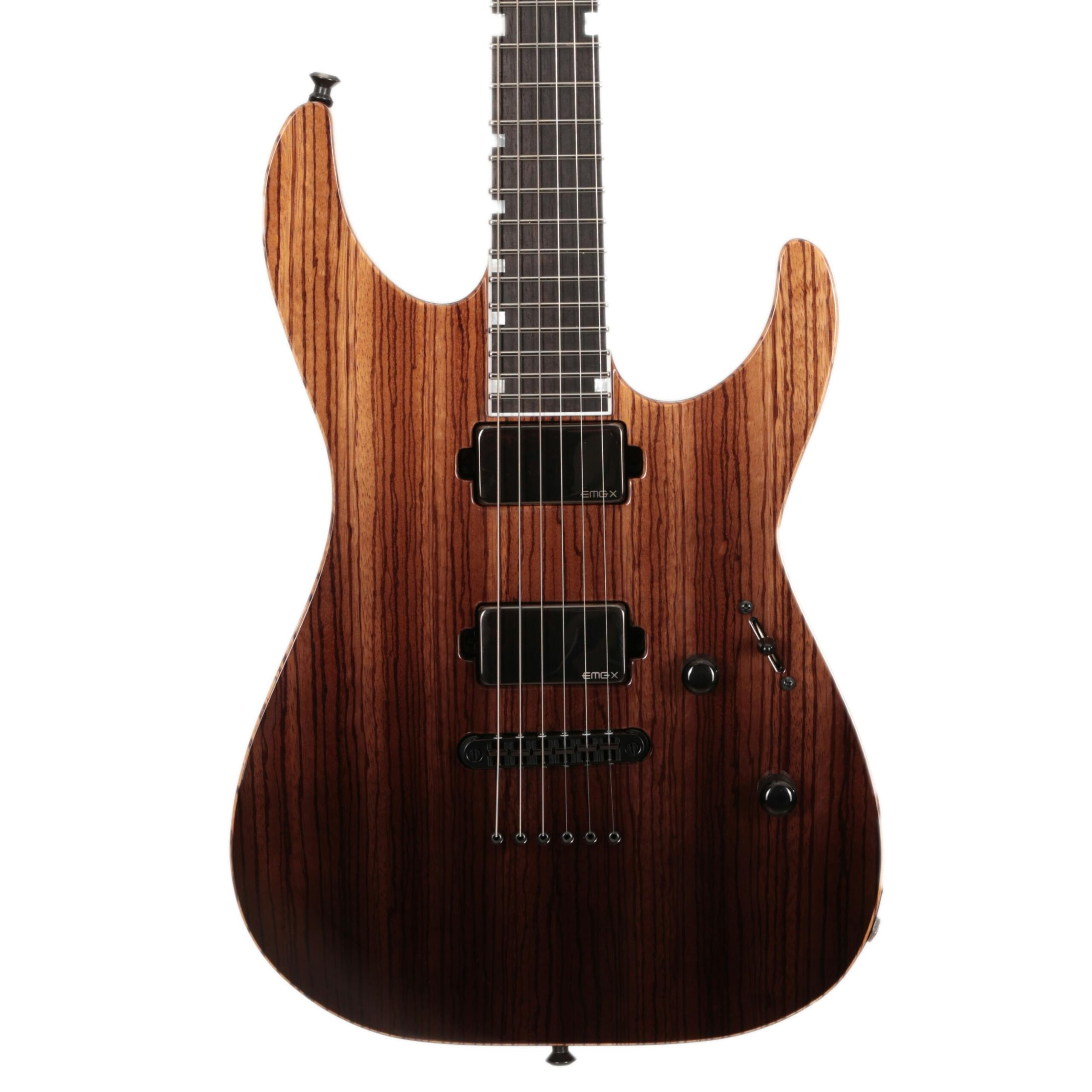 ESP USA M-II NTB Electric Guitar in Black Natural Fade in stock
