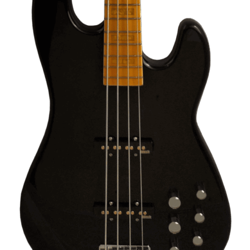 Markbass MB GV 4 Gloxy 4-String Bass Guitar in Black, Maple Fretboard in stock