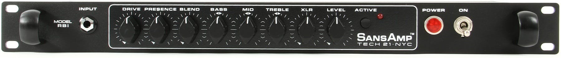 Tech 21 SansAmp RBI - 1U Rackmount for Bass out of stock