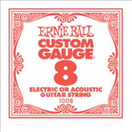 Ernie Ball Single Plain Guitar String 8 in stock