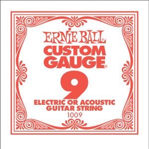 Ernie Ball Single Plain Guitar String 9 in stock
