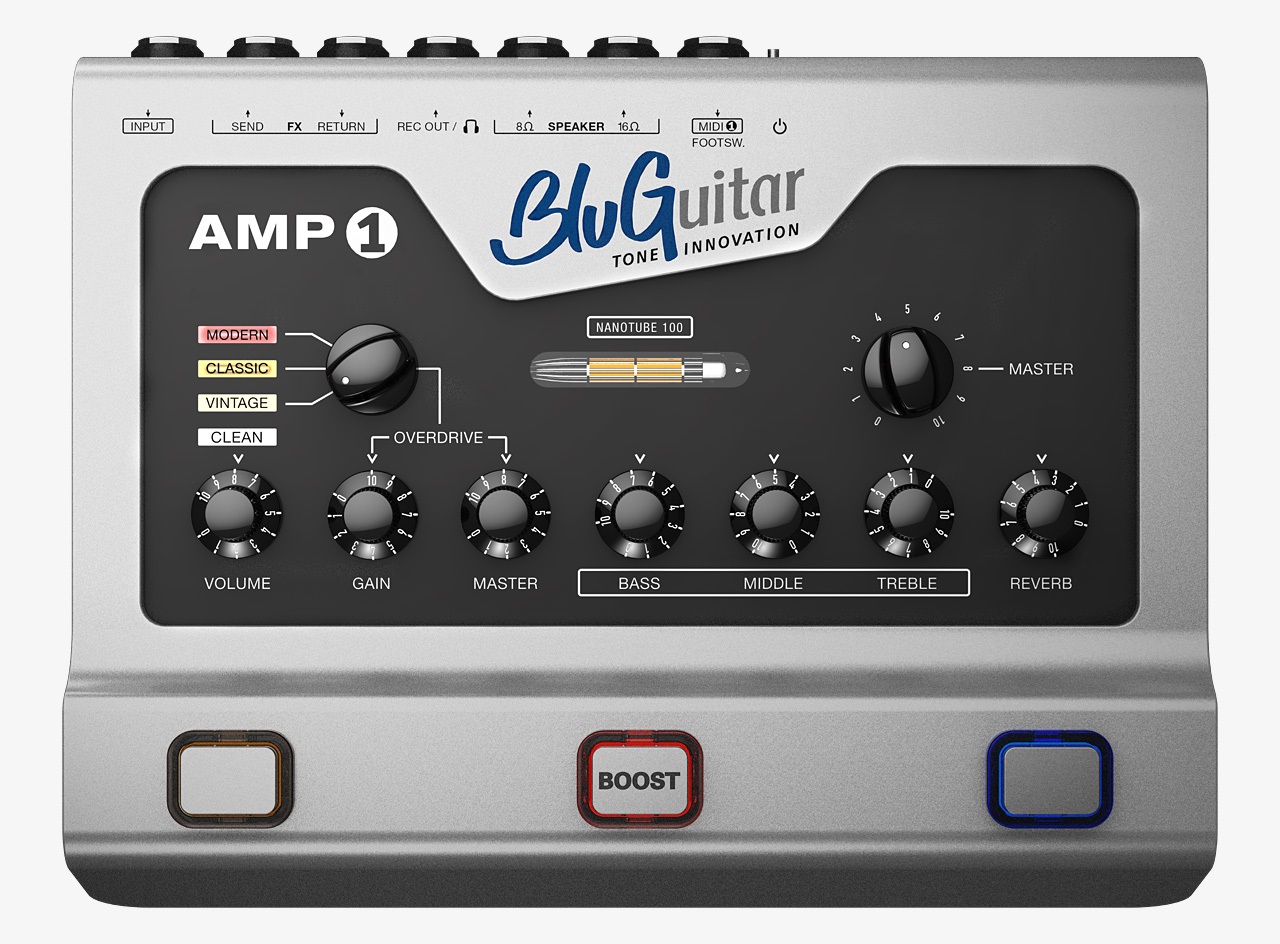 BluGuitar Amp 1 Mercury Edition Nanotube 100w Amplifier in stock