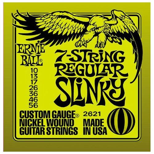 Ernie Ball 7 String Regular Slinky Set 10-56 in stock