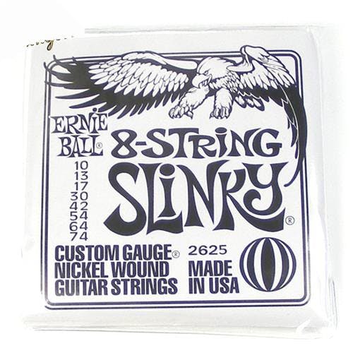Ernie Ball 8 String Slinky Set 10-74 in stock