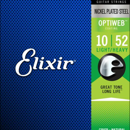Elixir - Electric Optiweb Medium Light 10 - 52 in stock