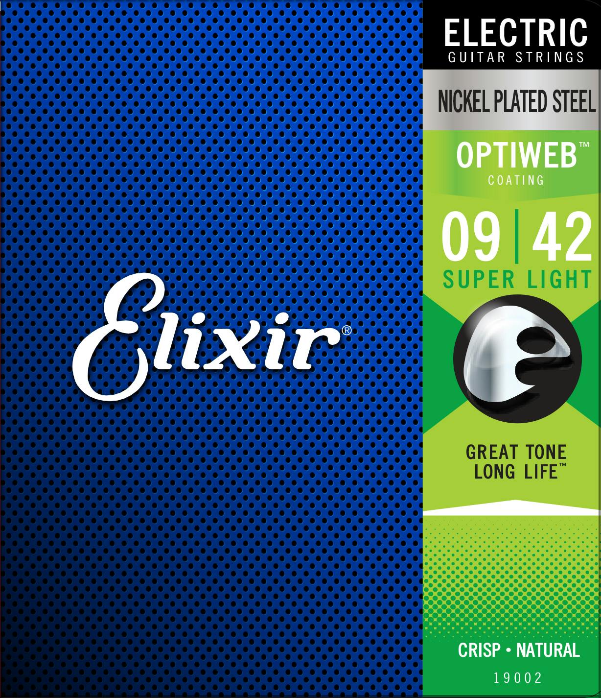Elixir - Electric Optiweb Super Light 9 - 42 in stock