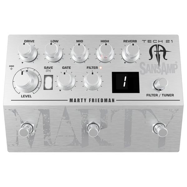 Tech 21 Marty Friedman SansAmp Guitar Pedal preorder