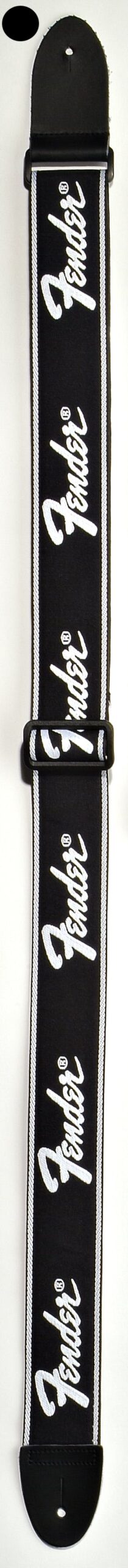 Fender 2" Woven Running Logo Guitar Strap in stock