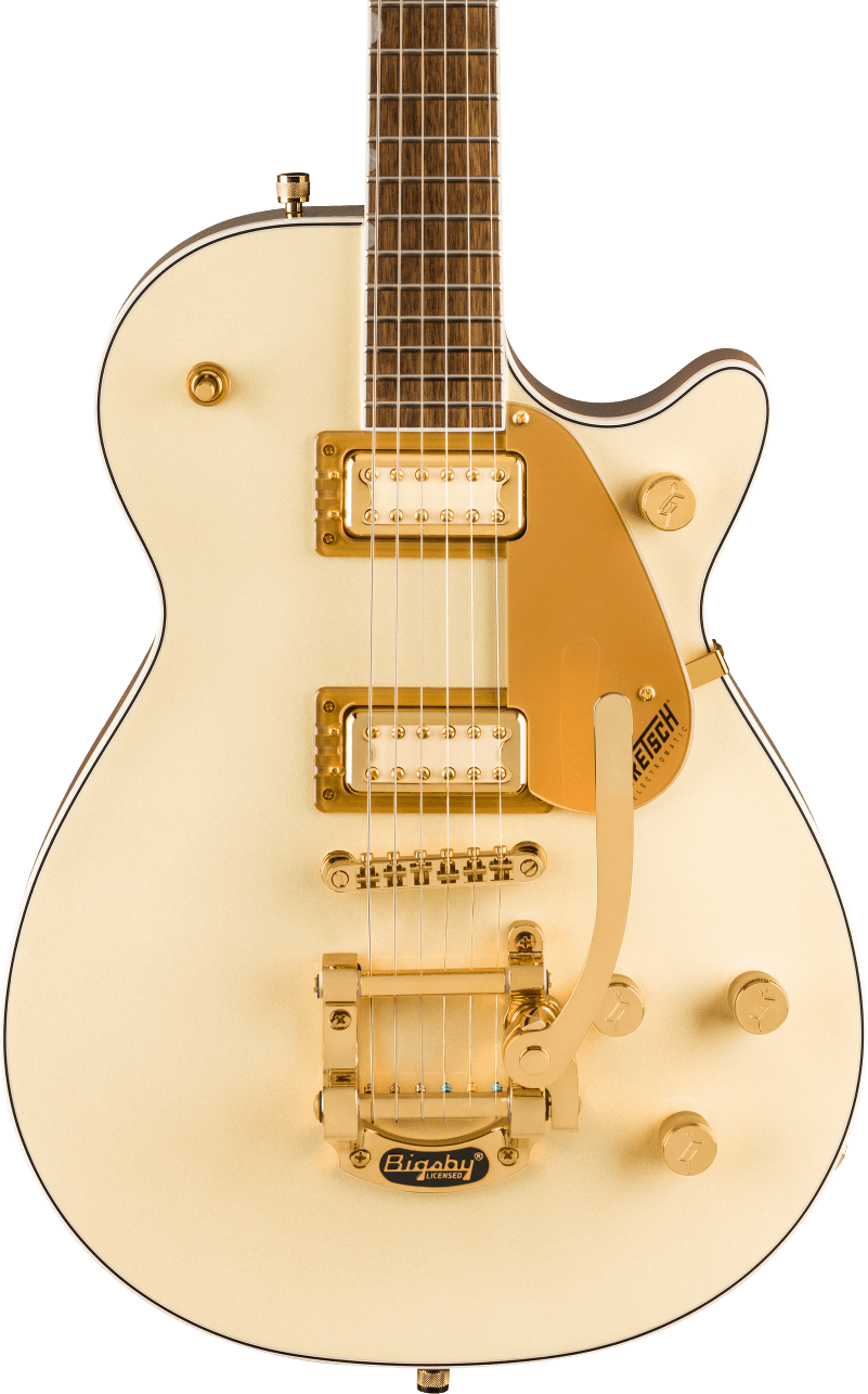 Gretsch Electromatic Pristine LTD Jet Single-Cut Bigsby in White Gold in stock