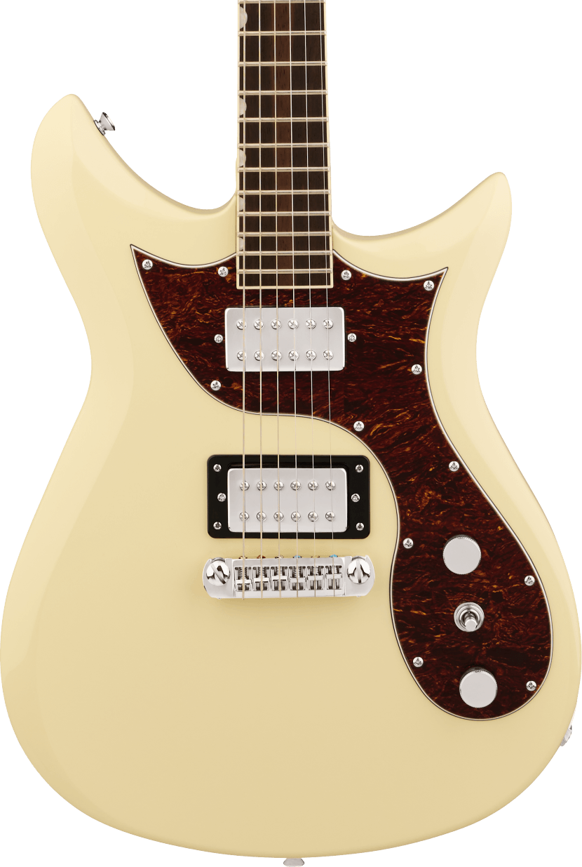 Gretsch Electromatic CVT Double-Cut Electric Guitar with Wraparound in Vintage White in stock