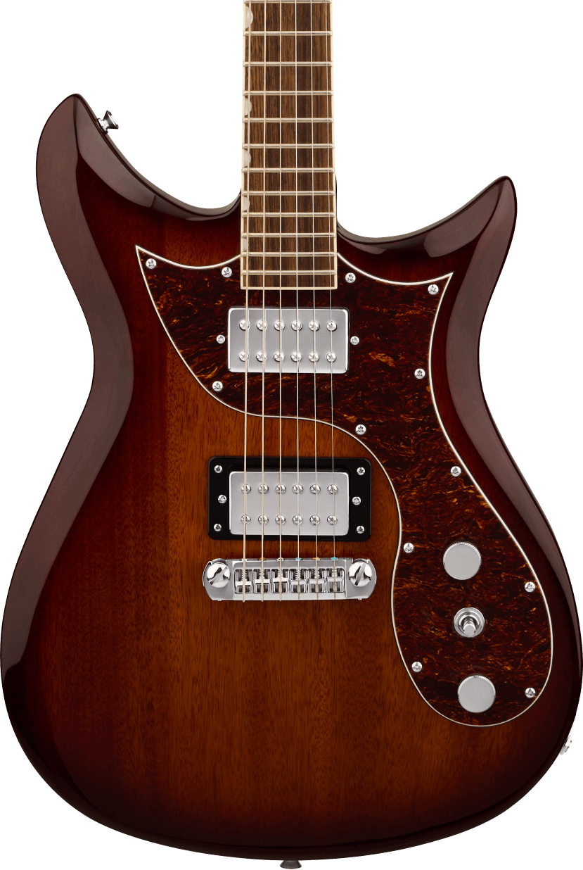 Gretsch Electromatic CVT Double-Cut Electric Guitar with Wraparound in Havana Burst in stock
