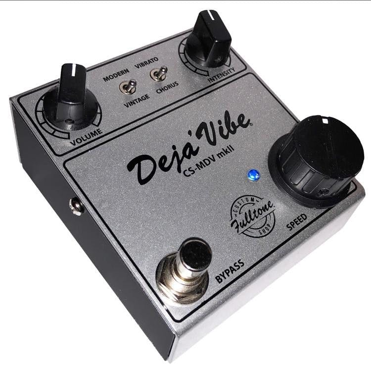 Fulltone Custom Shop Mini Deja Vibe CS-MDV2 MkII Pedal out of stock
