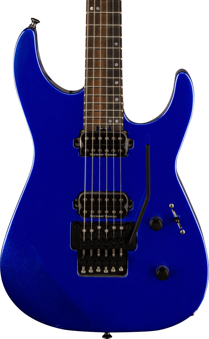 Jackson American Series Virtuoso Electric Guitar in Mystic Blue in stock