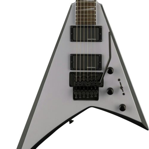 Jackson X Series Rhoads RRX24 Electric Guitar in Battleship Gray with Black Bevels in stock
