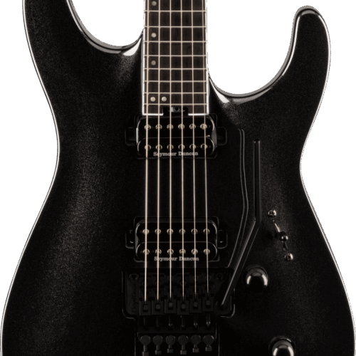 Jackson Pro Plus Series Dinky DKA Electric Guitar in Metallic Black in stock