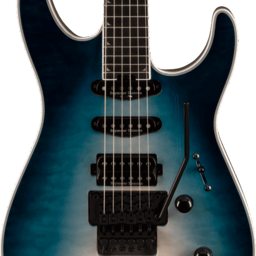 Jackson Pro Plus Series Soloist SLA3Q Electric Guitar in Polar Burst in stock