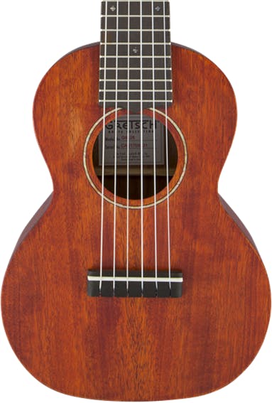 Gretsch G9126 Guitar Ukulele in Honey Mahogany Stain in stock