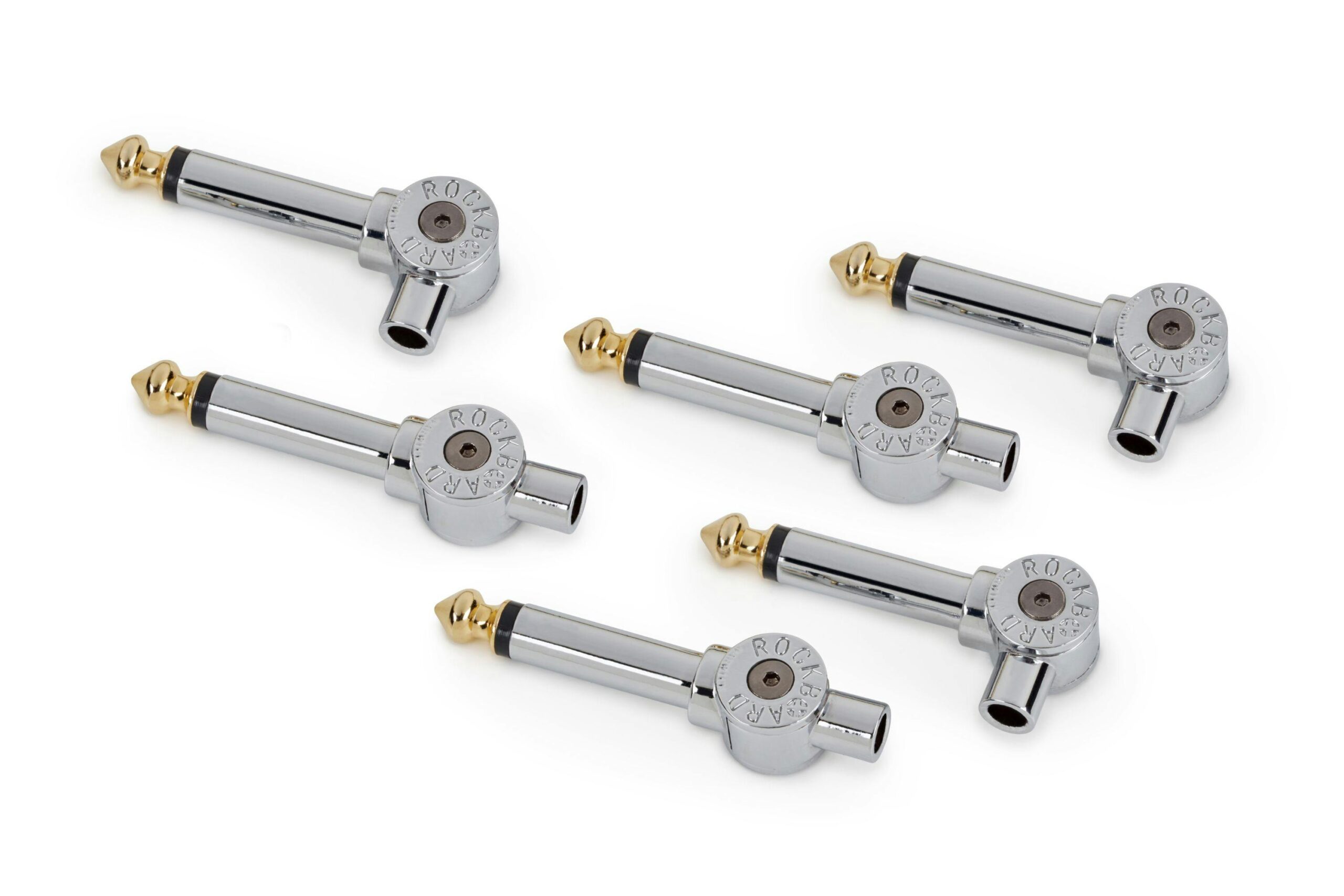 Rockboard PatchWorks Solderless Plug - 6 Plug, 1 Cutter, 1 HexKey - Chrome out of stock - Image 1