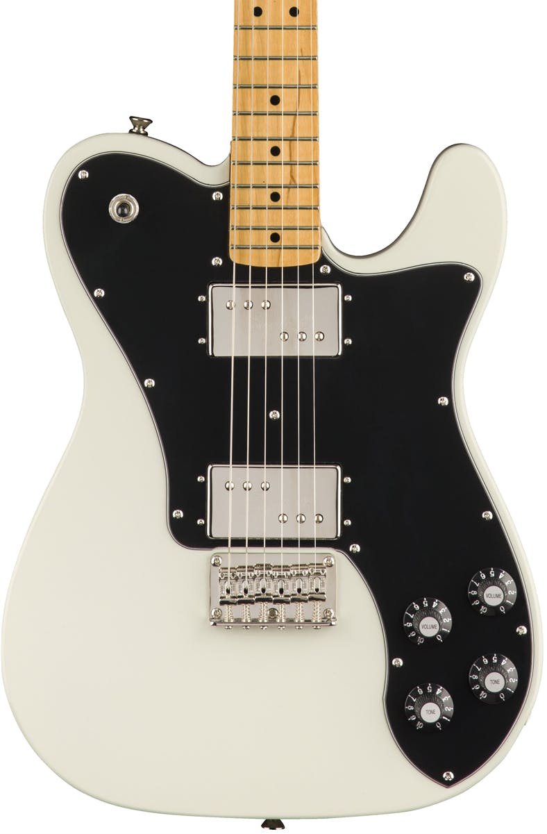 Squier Classic Vibe 70s Telecaster Deluxe Maple Fingerboard Olympic White in stock