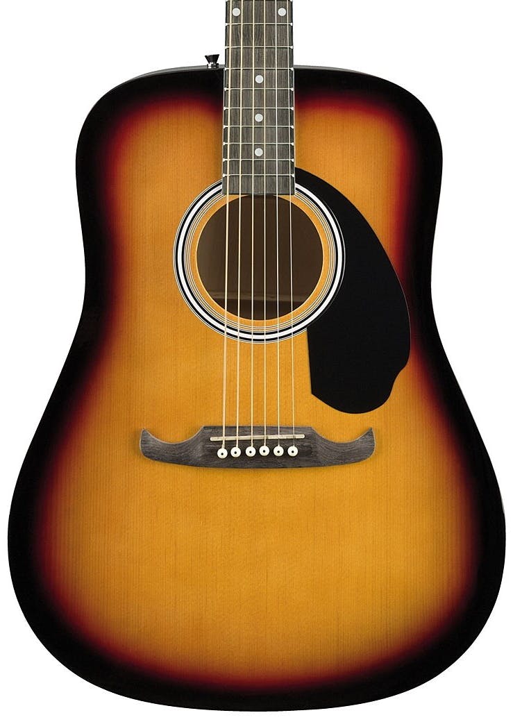Fender FA-125 Dreadnought Acoustic in Sunburst in stock