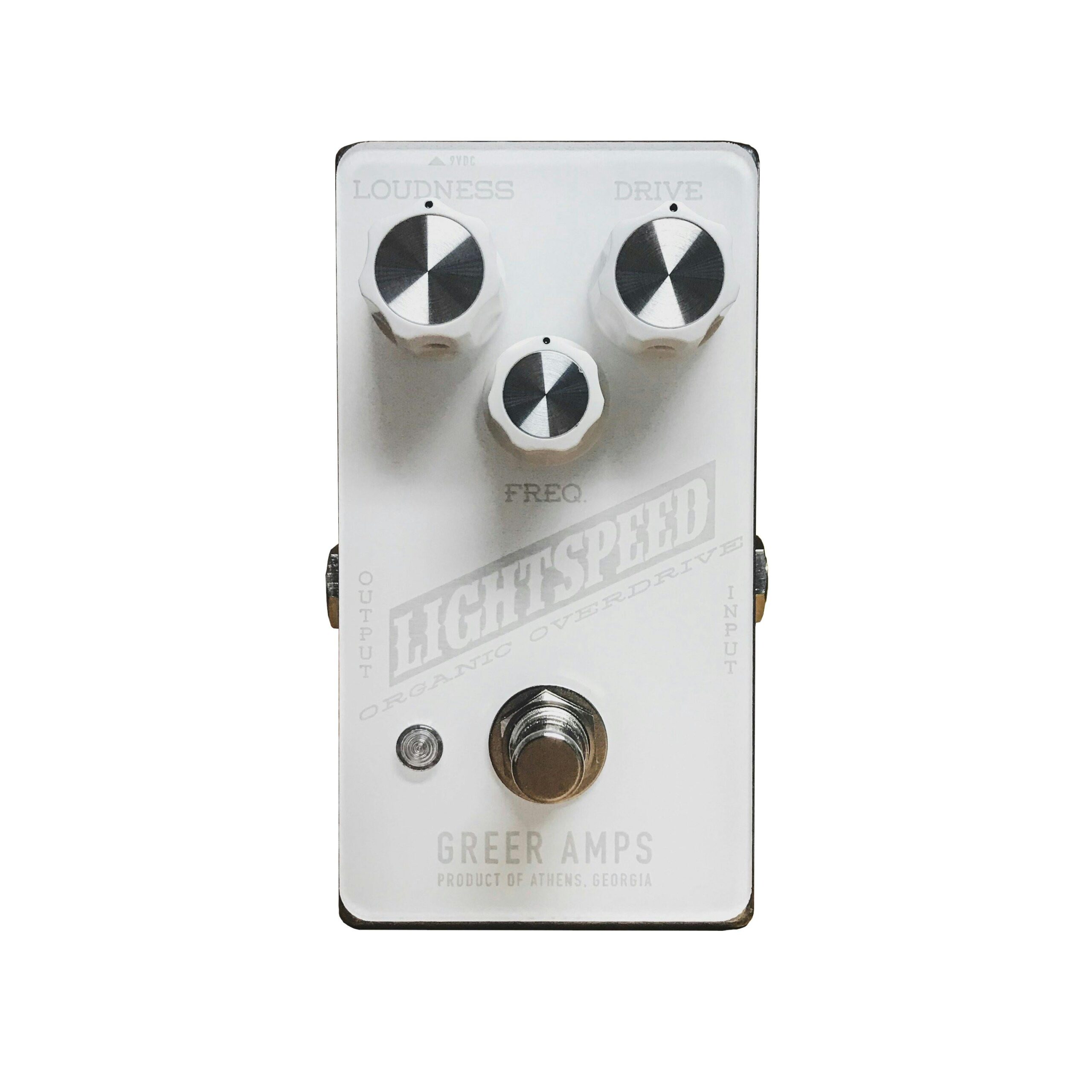 Greer Amps Lightspeed Organic Overdrive Snowblind Edition preorder