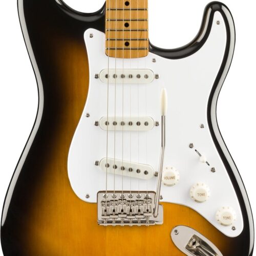 Squier Classic Vibe '50s Stratocaster in 2 Tone Sunburst in stock