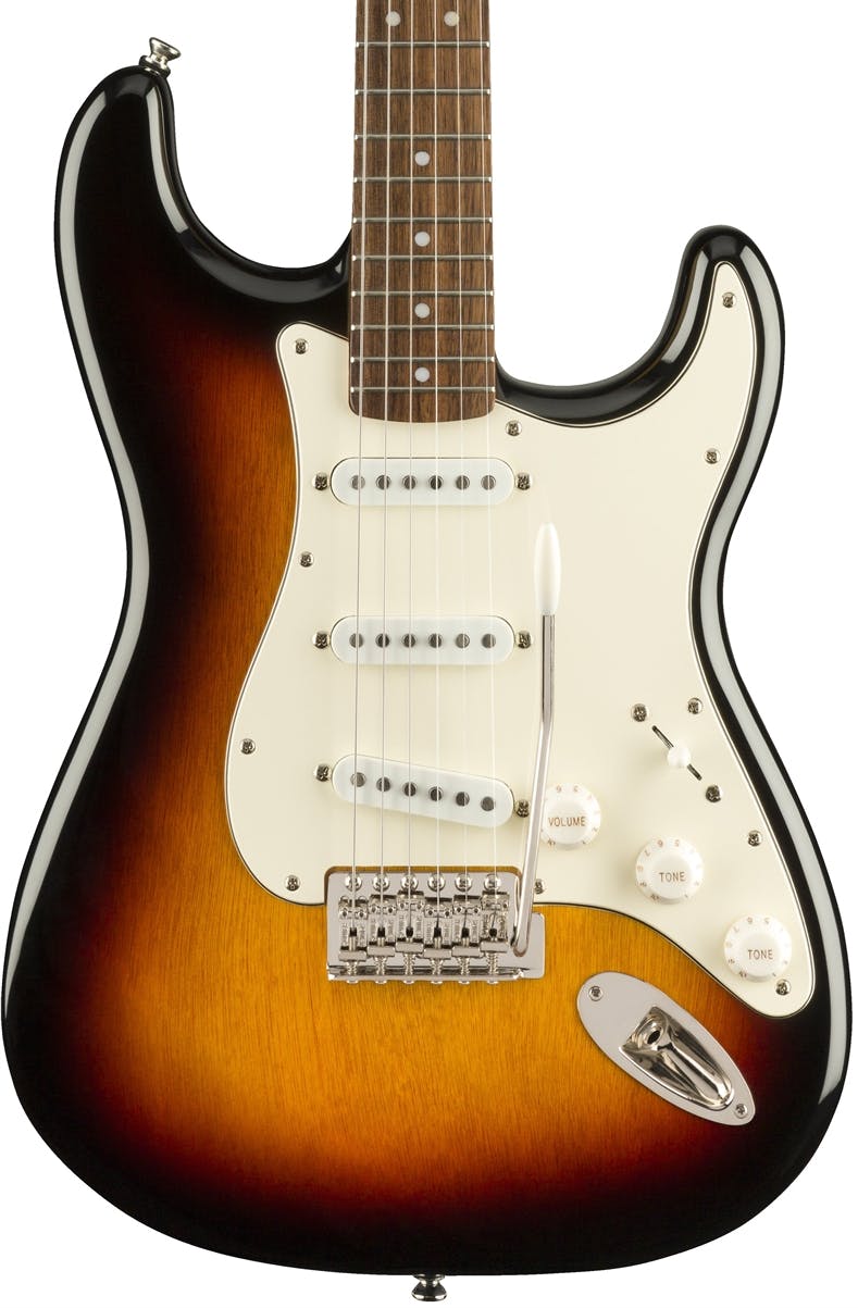 Squier Classic Vibe '60s Strat in 3 Tone Sunburst in stock - Image 1