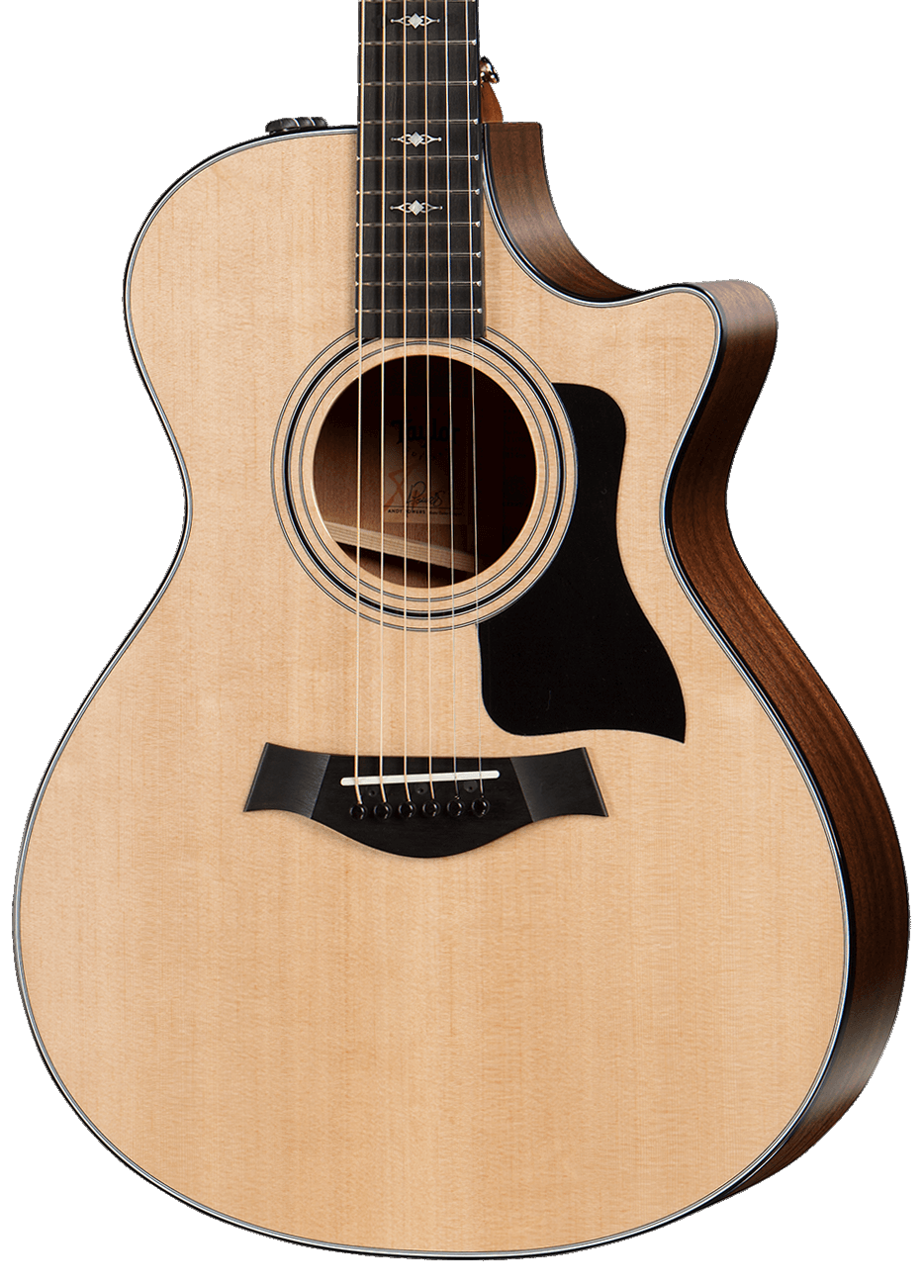 Taylor 312ce Grand Concert Electro-Acoustic Guitar in Natural in stock