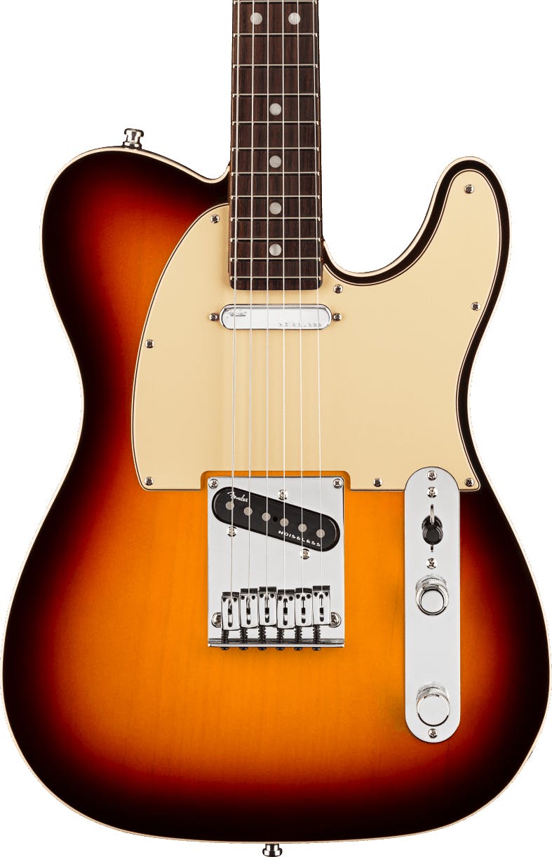 Fender American Ultra Telecaster Rosewood Fingerboard In Ultraburst in stock