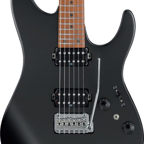 Ibanez AZ2402-BKF Prestige Electric Guitar In Black Flat in stock