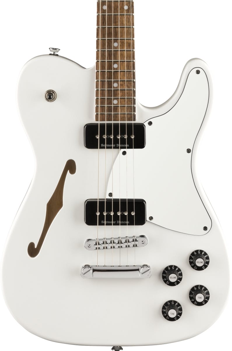 Fender Jim Adkins Signature JA-90 Telecaster Thinline In White in stock