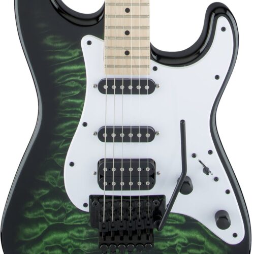 Jackson X Series Adrian Smith San Dimas SDXQ in Transparent Green in stock
