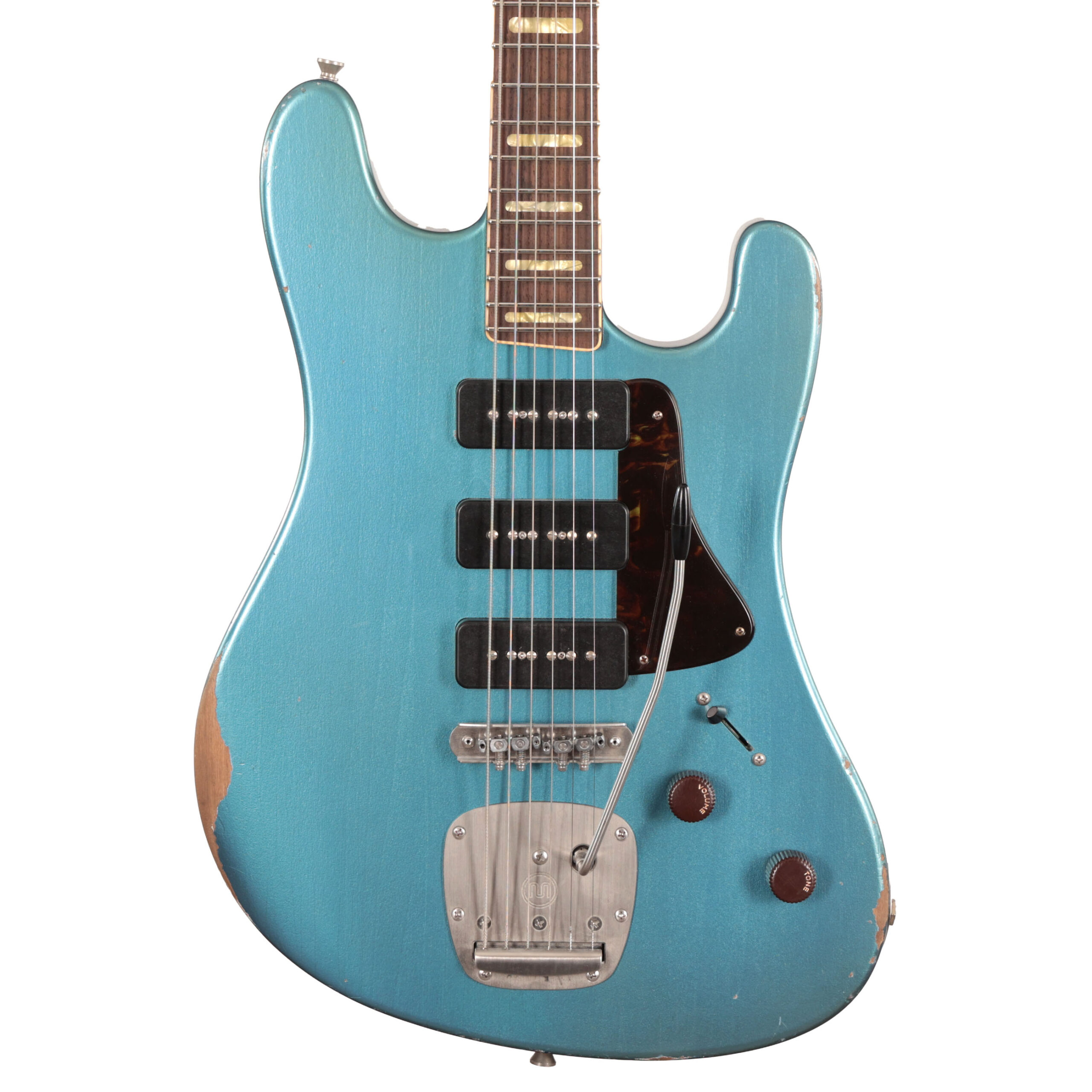 Castedosa Conchers Baritone Guitar in Aged Pelham Blue in stock