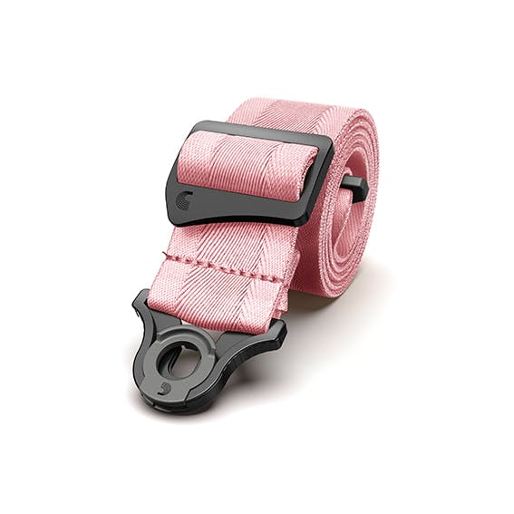 D’Addario Auto Lock Guitar Strap in New Rose in stock