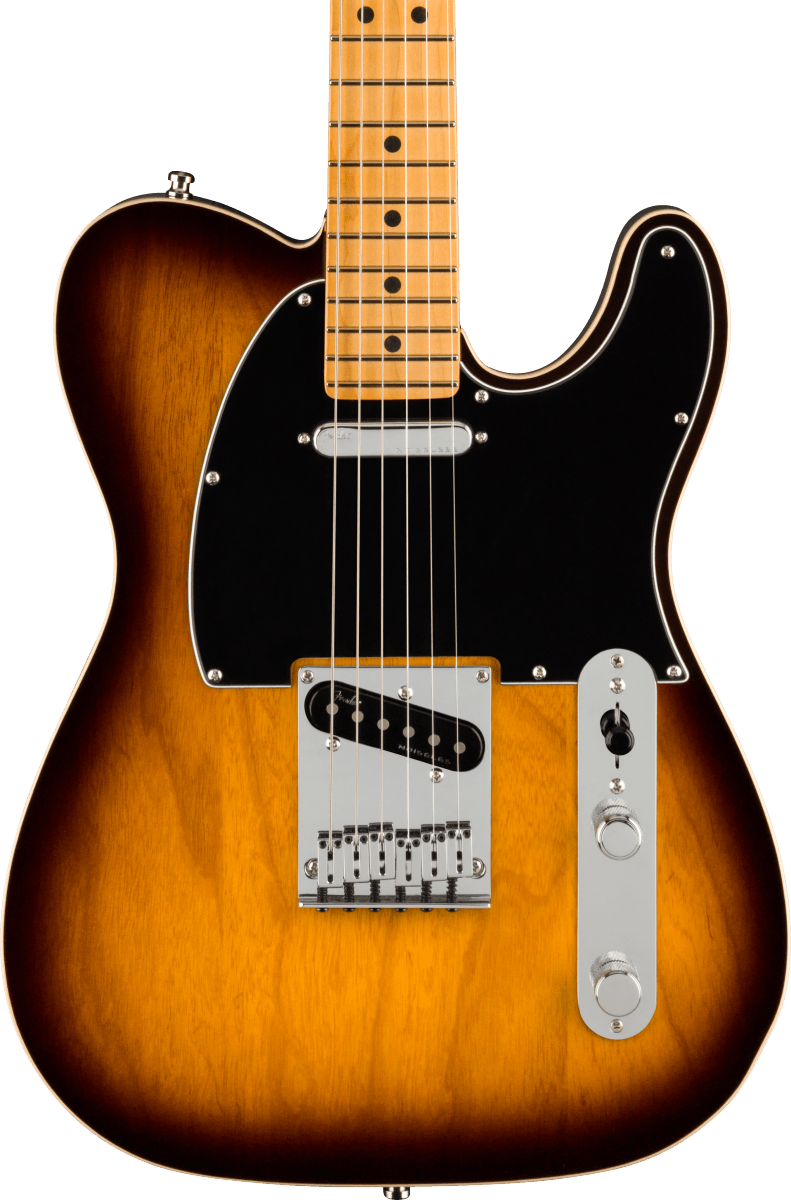 Fender American Ultra Luxe Telecaster Maple Fingerboard 2 Color Sunburst in stock