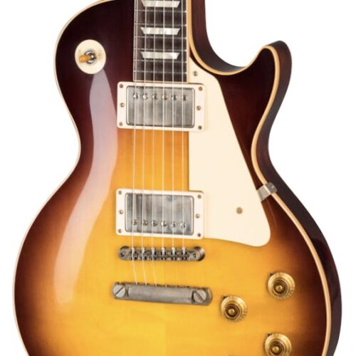 Gibson Custom Shop 1958 VOS Les Paul Standard Reissue in Bourbon Burst in stock