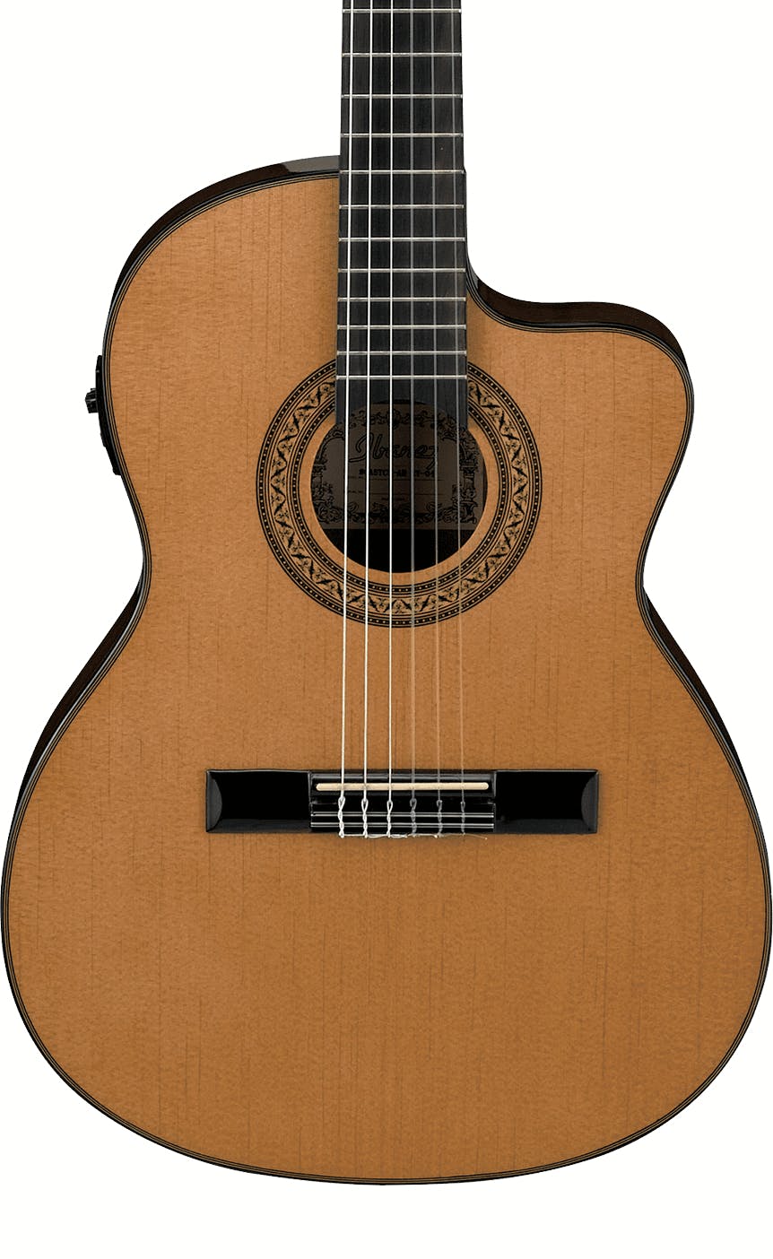 Ibanez Thinline Classical Electro-Acoustic in Amber in stock - Image 1